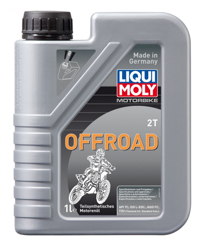картинка LiquiMoly 2T Offroad Полусинтетическое моторное масло для 2-тактных мотоциклов 